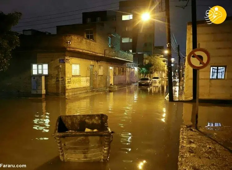 آبادان با ۱۱۲.۵ میلیمتر بارش رکورد زد