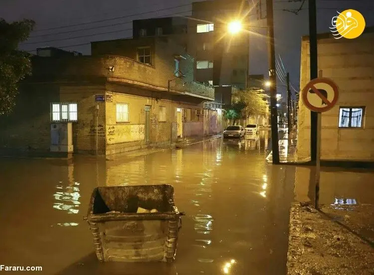 آبادان با ۱۱۲.۵ میلیمتر بارش رکورد زد