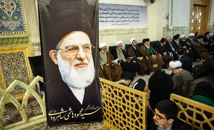 (تصاویر) از آملی‌لاریجانی تا مقتدی صدر در سالگرد درگذشت آیت‌الله هاشمی شاهرودی