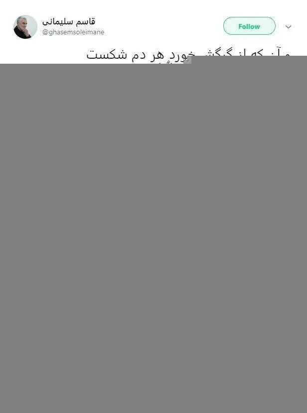 (عکس) تصویری متفاوت از سردار سلیمانی در محل دفن صدام