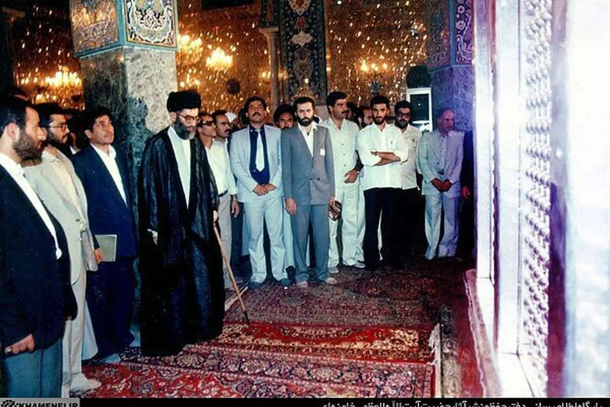 چند تصویر دیده نشده از رهبر انقلاب در سوریه