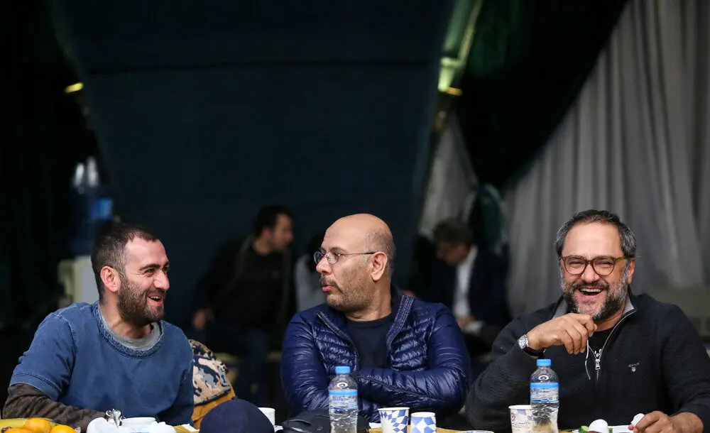 (تصاویر) مهران مدیری و رامبد جوان در نشست هم اندیشی شبکه نسیم