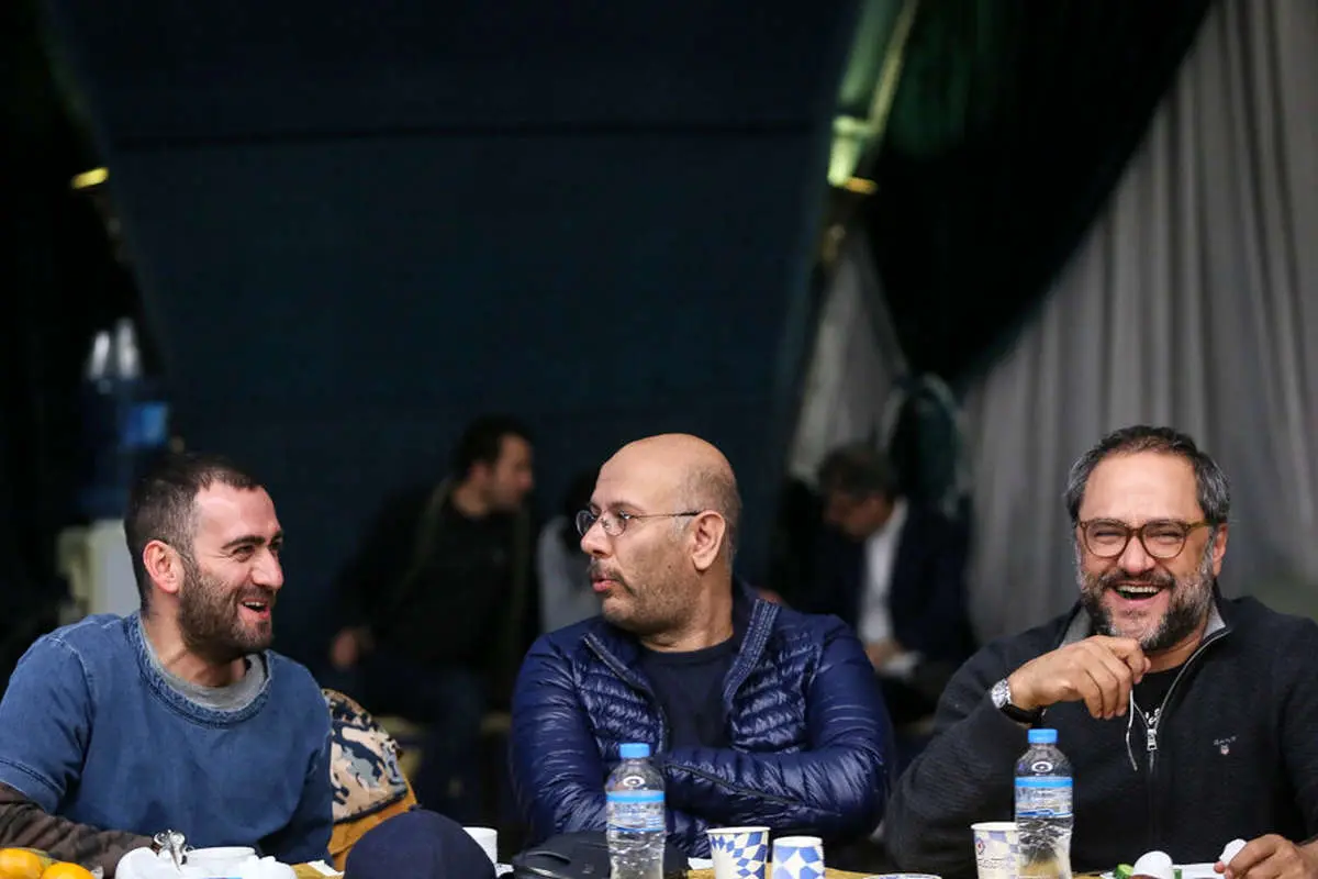 (تصاویر) مهران مدیری و رامبد جوان در نشست هم اندیشی شبکه نسیم