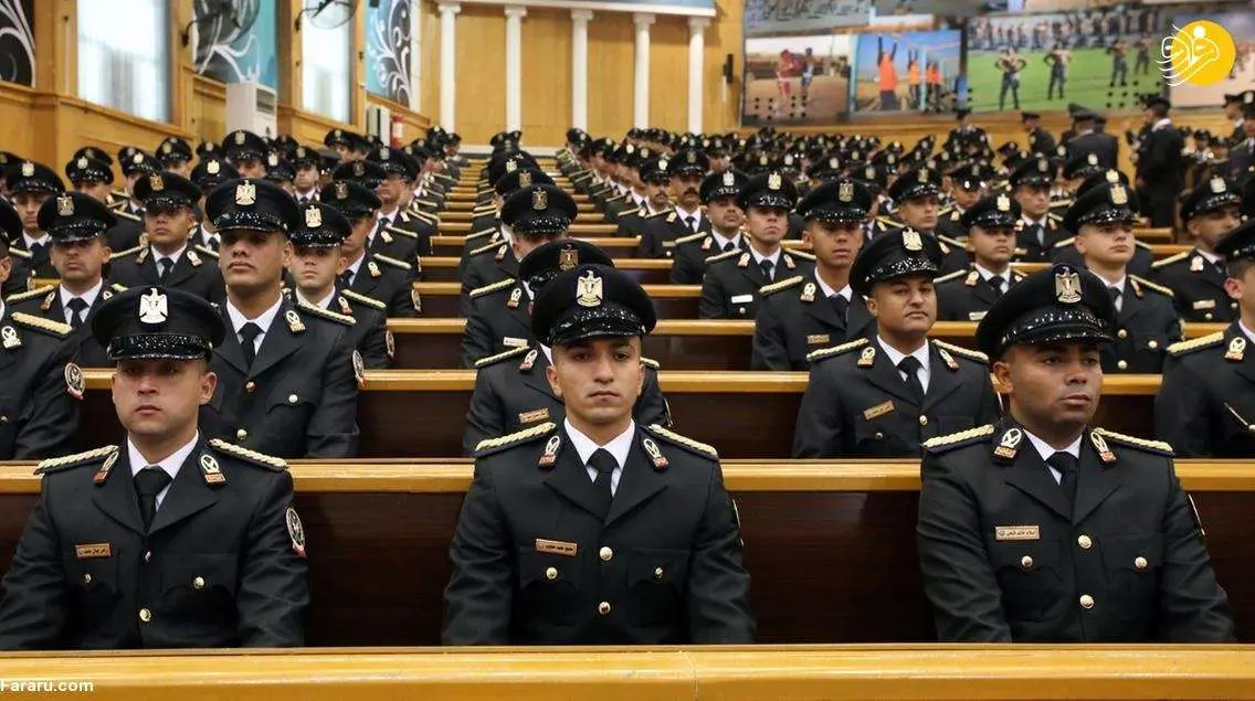 (تصاویر) آموزش نظامی در دانشکده پلیس مصر
