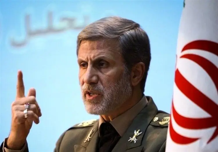پیام وزیر دفاع در پی شهادت سردار قاسم سلیمانی