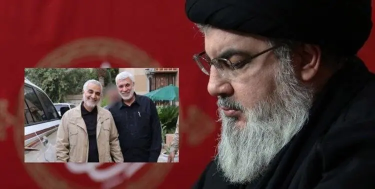 پیام سید حسن نصرالله درباره ترور سردار سلیمانی
