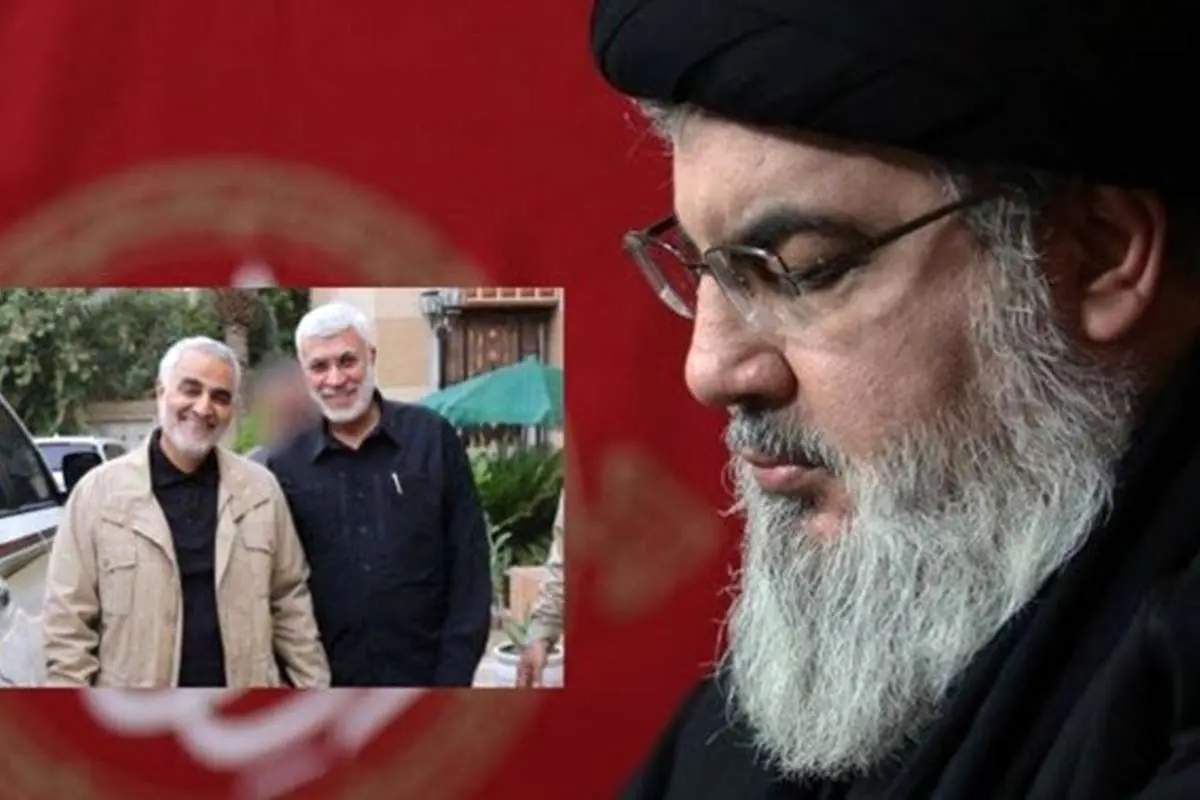 پیام سید حسن نصرالله درباره ترور سردار سلیمانی