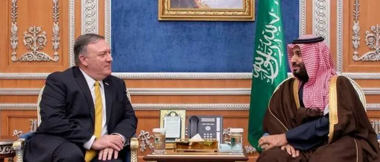 گفت‌وگوی پمپئو با بن سلمان درباره شهادت سردار سلیمانی