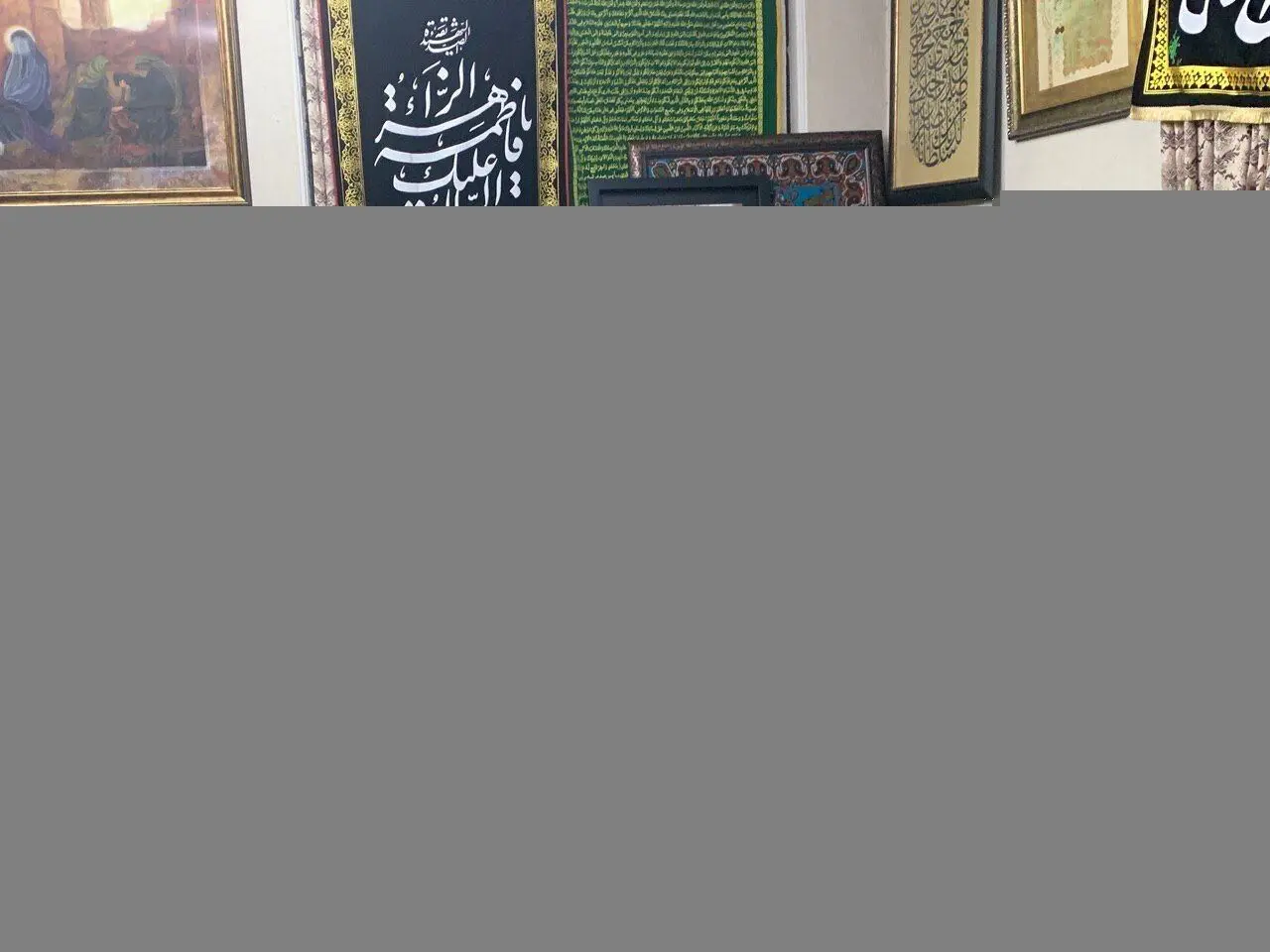 (عکس) روحانی در منزل سردار شهید سلیمانی حضور یافت