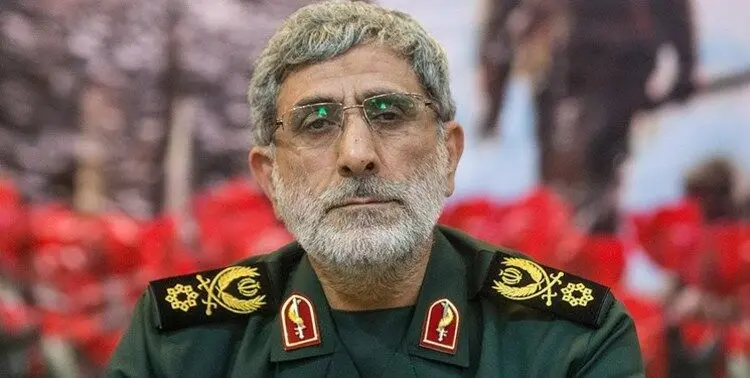 (عکس) فرمانده جدید نیروی قدس سپاه در محاصره شهدا