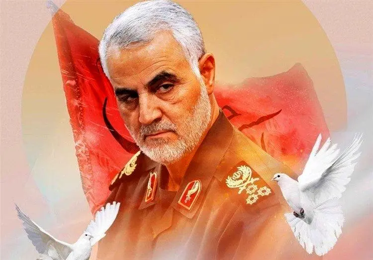 (عکس و فیلم) تشییع پیکر سردار سلیمانی و ابومهدی المهندس در بغداد