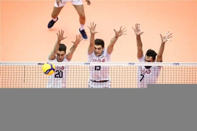 بازی تدارکاتی تیم ملی والیبال ایران با قطر