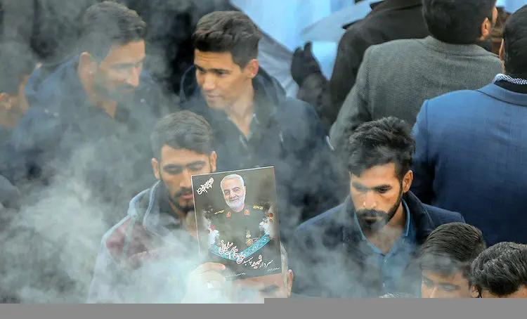 لغو مراسم خاکسپاری پیکر شهید سردار سلیمانی