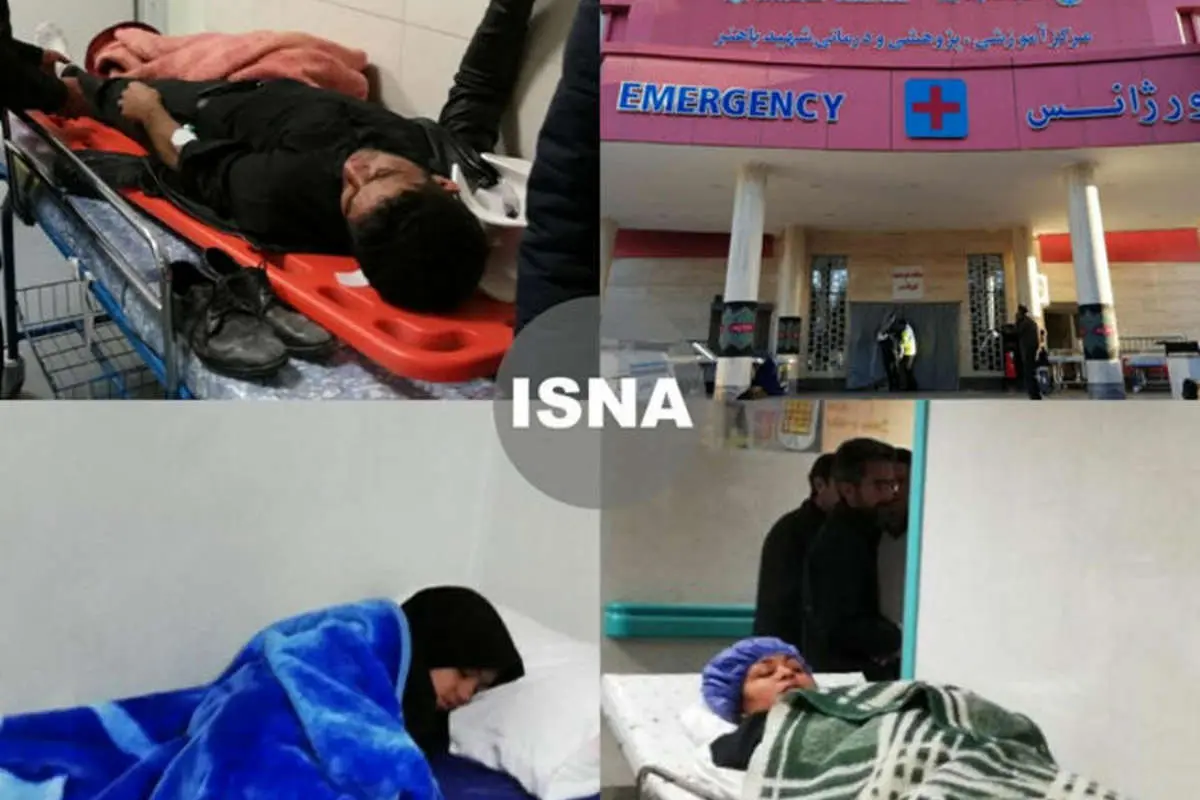 اسامی مصدومان حادثه امروز انتقال داده شده به بیمارستان شفای کرمان
