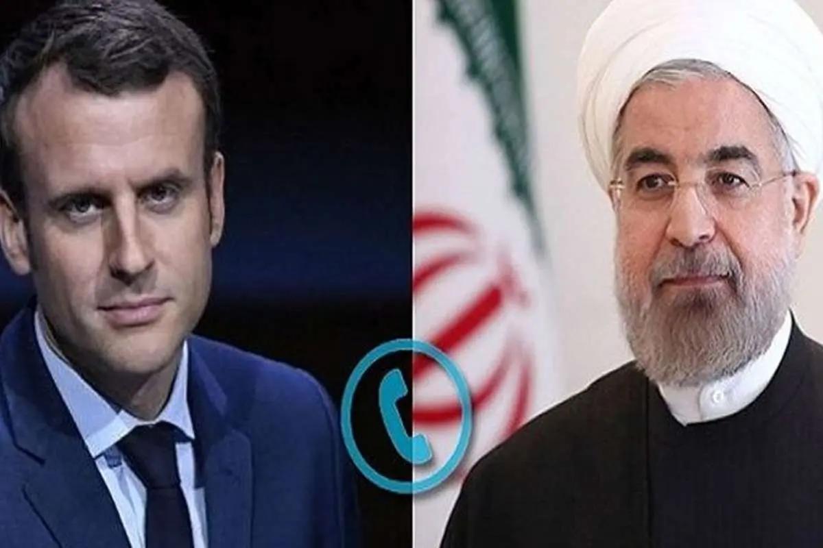 روحانی به مکرون: آمریکا نمیتواند از عواقب این جنایت مصون بماند