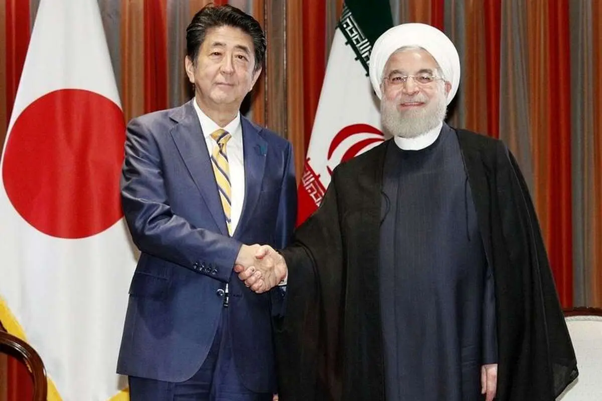 استقبال رسمی نخستوزیر ژاپن از رئیسجمهوری ایران