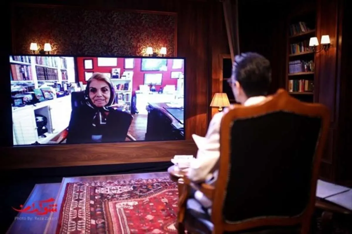 حضور شیرین هانتر در تلویزیون برای اولینبار پس از انقلاب