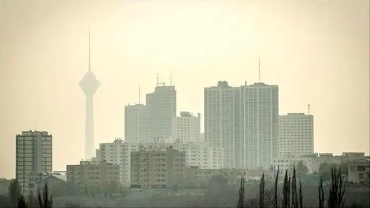هوای تهران ناسالم برای همه افراد؛ شاخص آلودگی به ۱۵۶ رسید