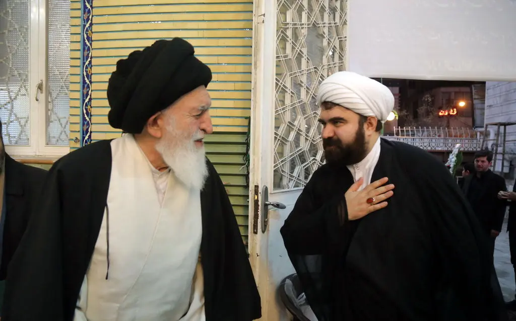 (تصاویر) مراسم بزرگداشت همشیره داماد امام خمینی