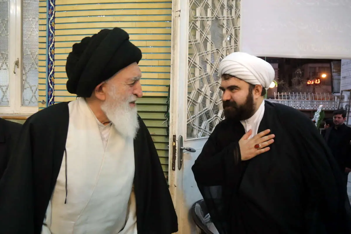 (تصاویر) مراسم بزرگداشت همشیره داماد امام خمینی