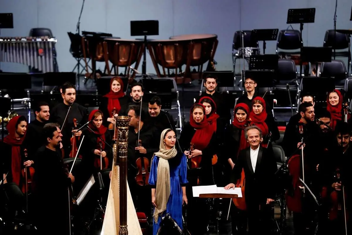 (تصاویر) ارکستر سمفونیک تهران به رهبری شهرداد روحانی