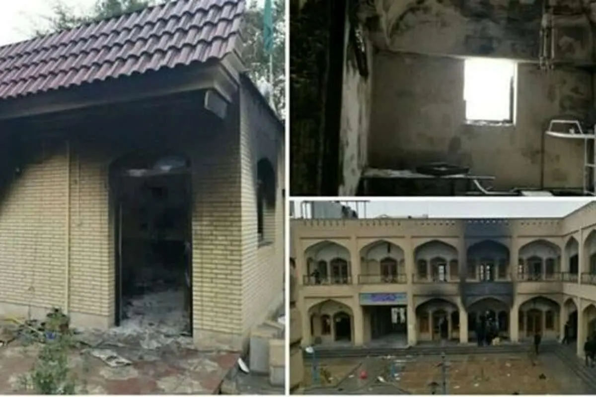 دستگیری عامل تخریب حوزه علمیه و ۱۱ بانک کازرون
