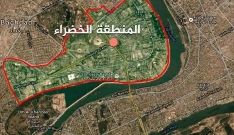 شلیک موشک به نزدیک سفارت آمریکا در بغداد