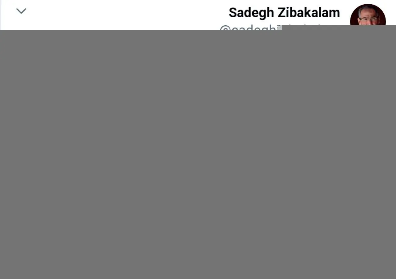 صادق زیبا کلام: سه روز به عالم و آدم دروغ گفتیم!