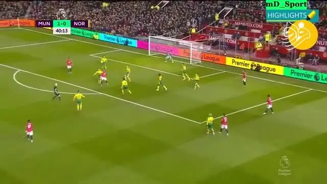 (ویدیو) خلاصه بازی منچستریونایتد 4 - 0 نوریچ
