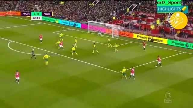 (ویدیو) خلاصه بازی منچستریونایتد 4 - 0 نوریچ