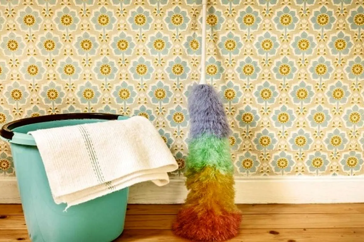 چند روش ساده و کاربردی برای تمیز کردن کاغذ دیواری منزل