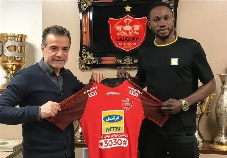 اوساگونا: پرسپولیس بهترین فرصت برای درخشش را به من می‌دهد