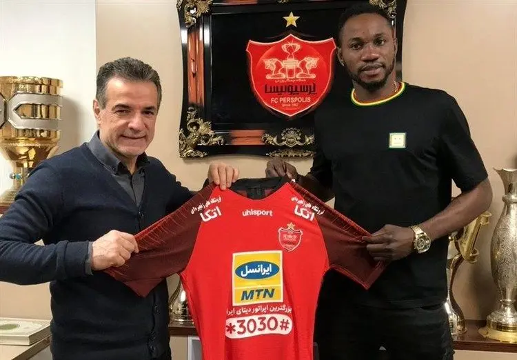 اوساگونا: پرسپولیس بهترین فرصت برای درخشش را به من می‌دهد