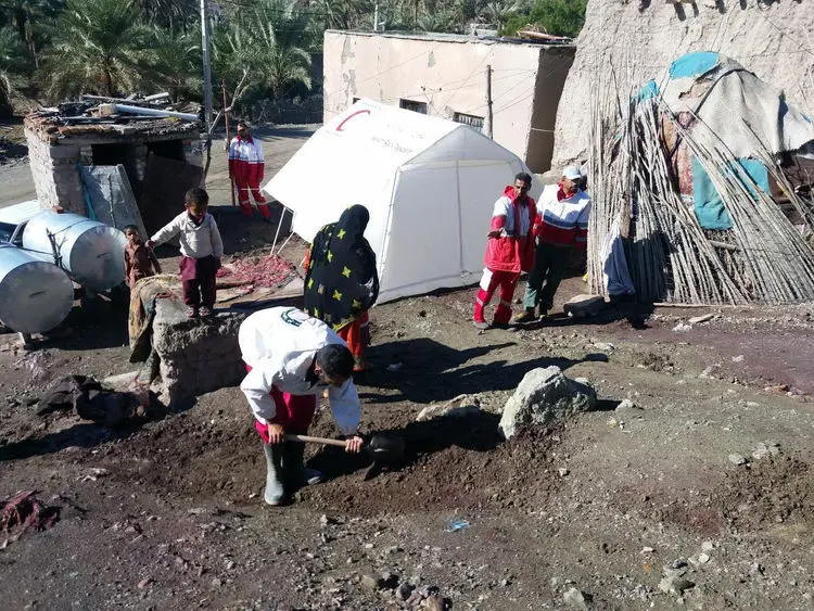 آخرین وضعیت امدادرسانی در مناطق سیل زده سیستان و بلوچستان
