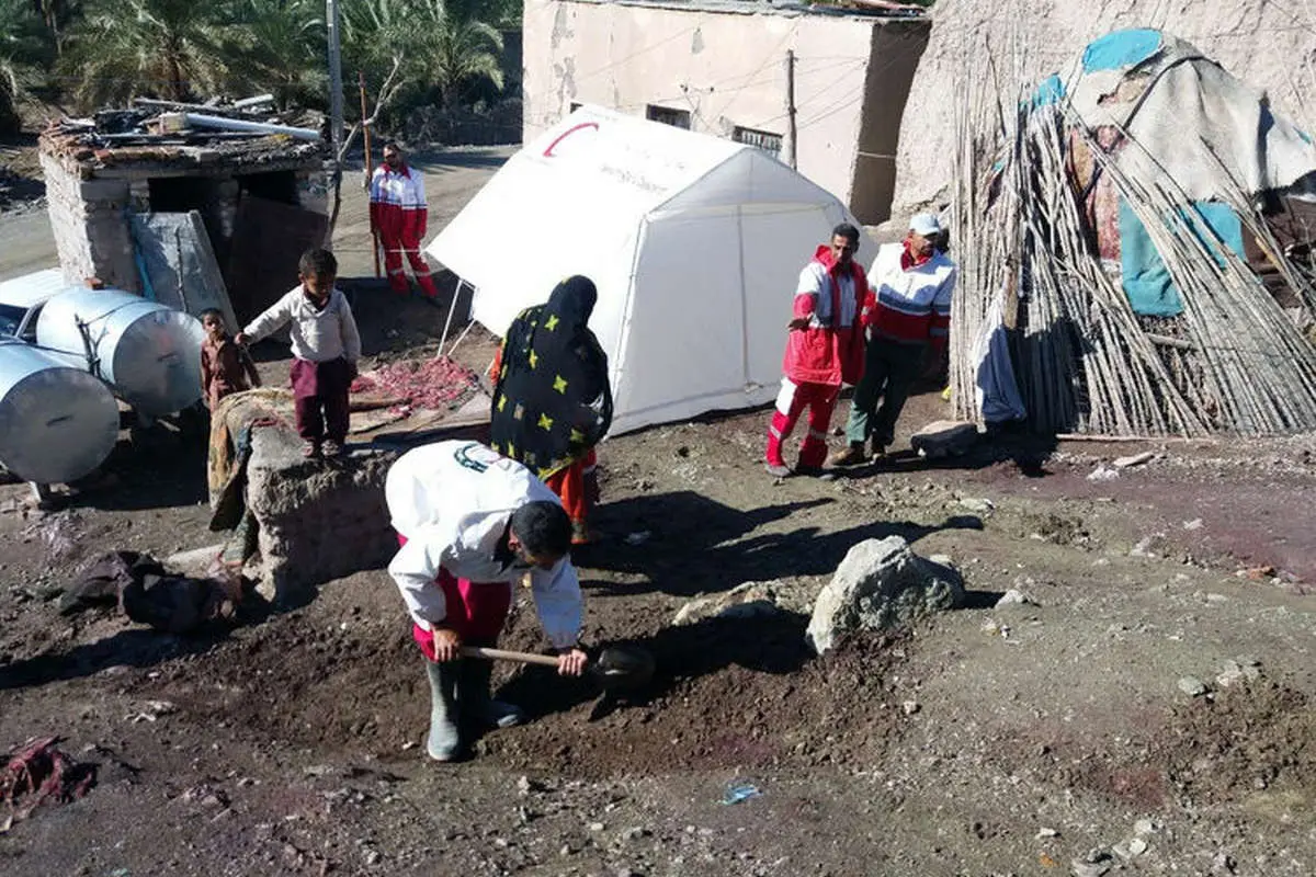 آخرین وضعیت امدادرسانی در مناطق سیل زده سیستان و بلوچستان