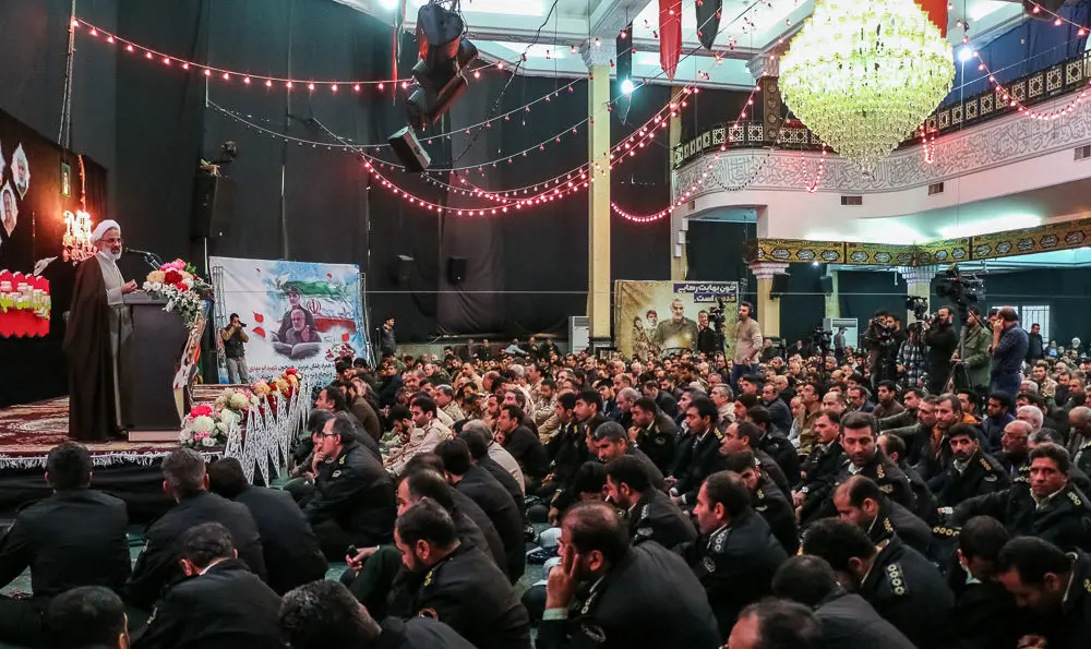 (تصاویر) سردار حاجی‌زاده در مراسم گرامیداشت سردار سلیمانی