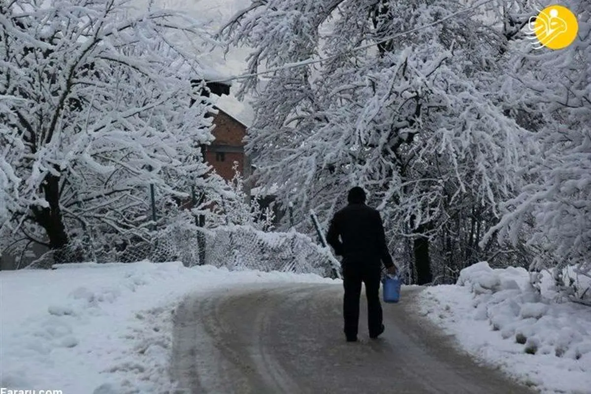 اطلاعیه هواشناسی درباره بارش برف و باران