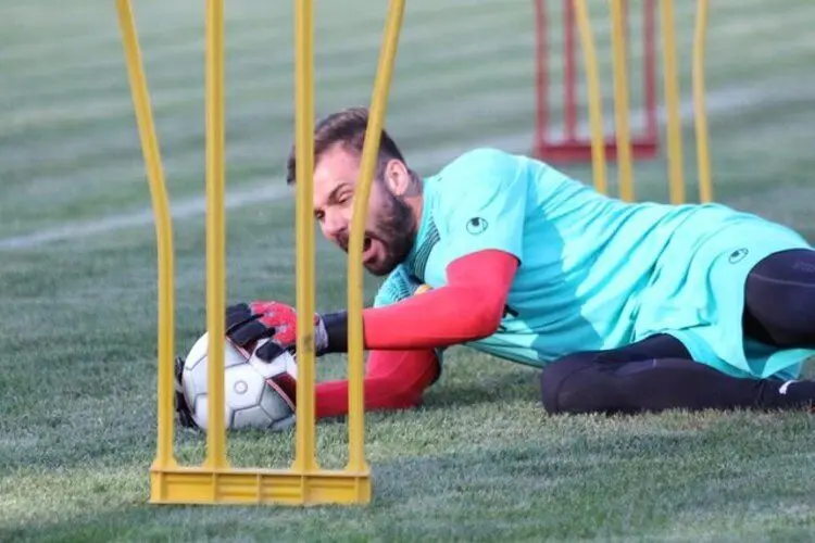 بشار و رادوشویچ در تمرین پرسپولیس