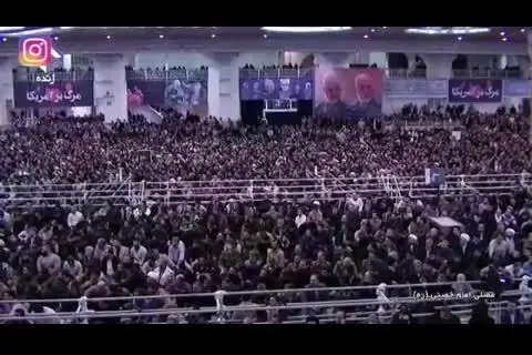 (ویدیو) واکنش رهبر انقلاب به شعار «نه غزه نه لبنان جدانم فدای ایران»
