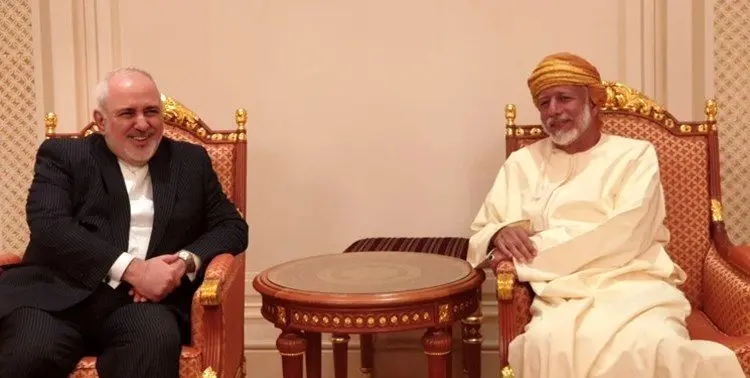 (تصویر) دیدار ظریف با بن علوی در مسقط
