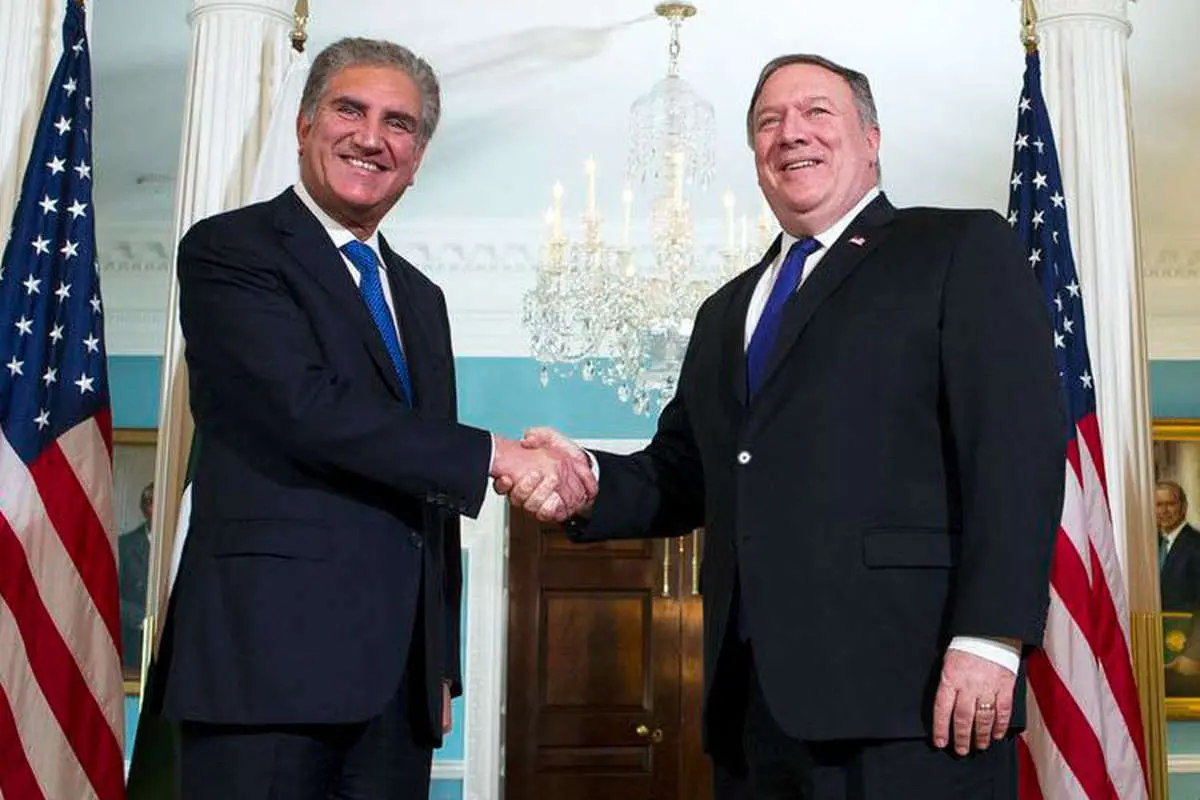 وزیر امور خارجه پاکستان در دیدار با پمپئو: ایران خواهان کاهش تنشهاست