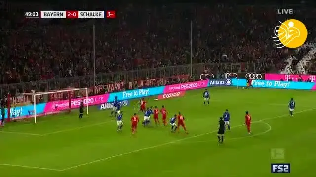 (ویدیو) خلاصه بازی بایرن‌مونیخ 5 - 0 شالکه