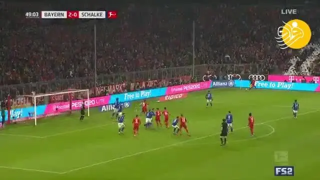 (ویدیو) خلاصه بازی بایرن‌مونیخ 5 - 0 شالکه