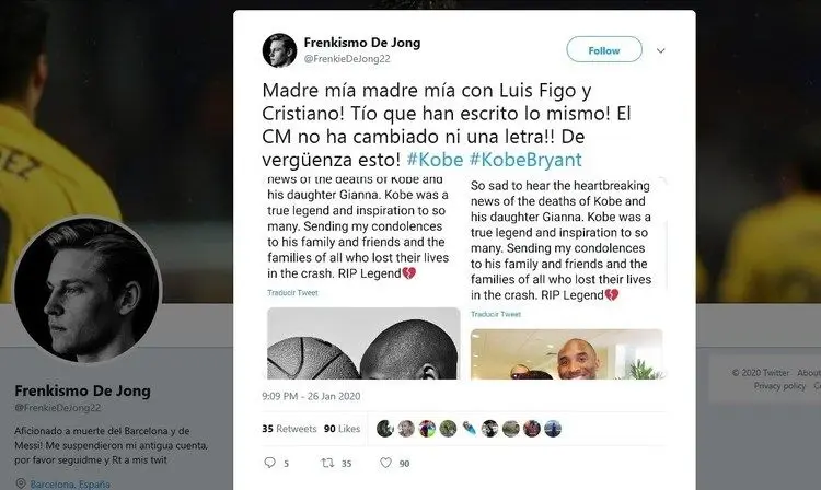 (عکس) کپی عجیب فیگو از روی دست رونالدو