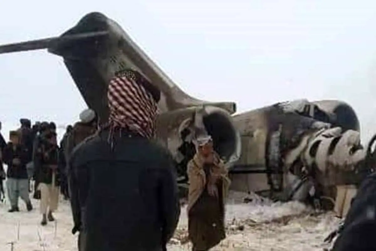 (ویدئو) جزئیات سقوط هواپیمای ارتش آمریکا در افغانستان