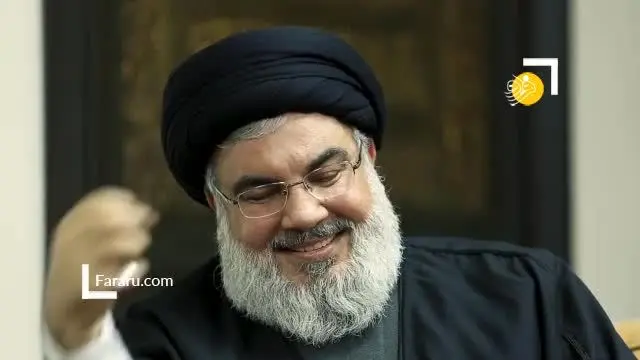 (ویدئو) دیدار دختر شهید سلیمانی با سید حسن نصرالله