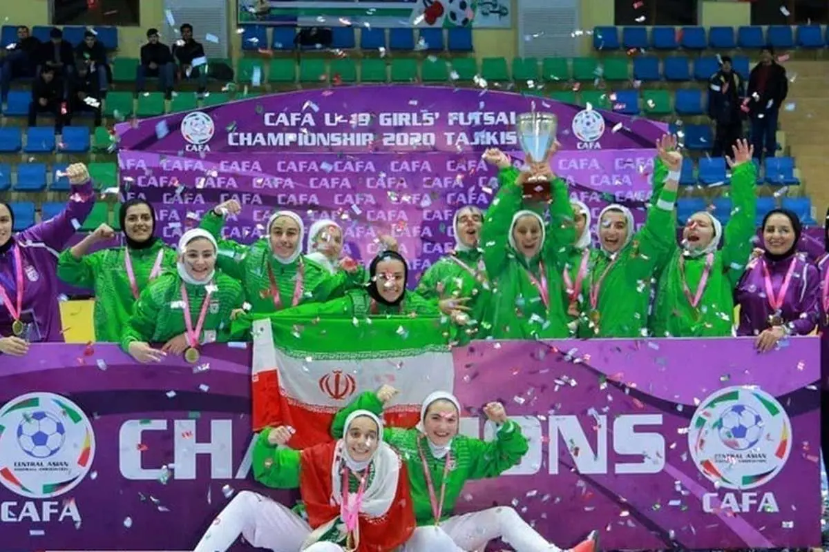 قهرمانی دختران ایران در تاجیکستان