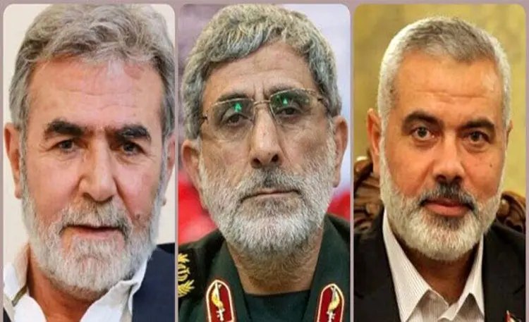 گفت‌وگوی فرمانده سپاه قدس با اسماعیل هنیه و زیاد نخاله