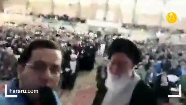 (ویدئو) حرکت عجیب مجری یک همایش در کنار امام جمعه مشهد