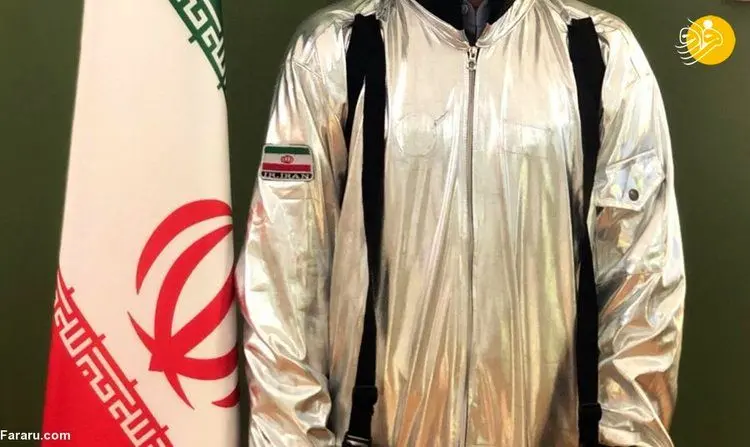 (تصاویر) لباس فضانوردی ایرانی آذری جهرمی سوژه شد؛ این لباس فضانوردی ۲۰ دلار است!